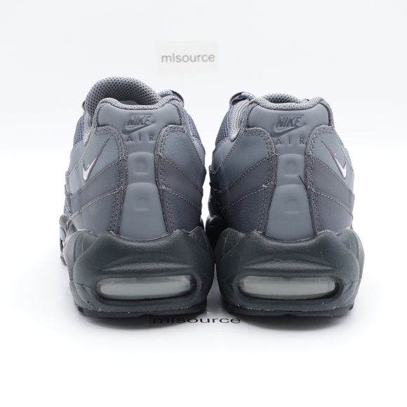 SLD NEW Nike Air Max 95 Sneakers HF0121-001 Dark Grey/White - Picture 6 of 8